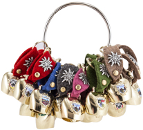 1006 Set of 12 Bells On Ring