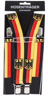 1031 Red/Yellow/Black Suspenders 