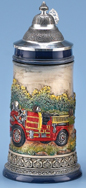 Fireman & Police Steins